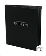 Ristorante Rossini mit Buchschrauben
