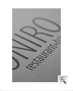 ONIRO Restaurant - Bar mit Logo