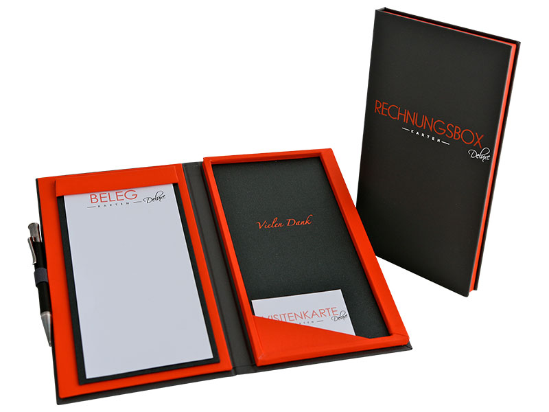 Rechnungsbox mit Logo Deluxe