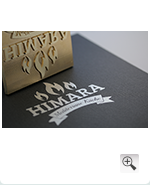 Himara Logo in silber