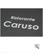 Logoprägung Caruso