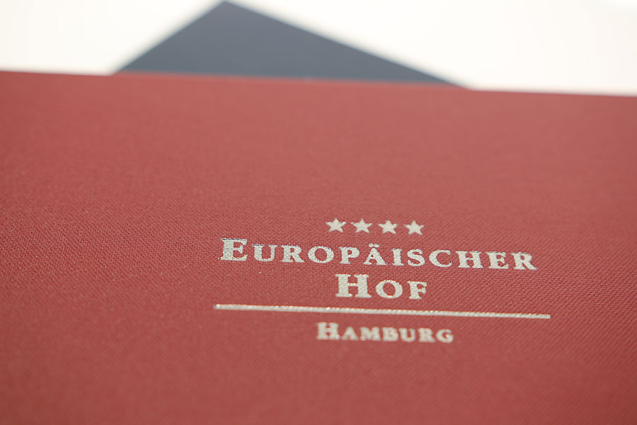 Hotel Europäischer Hof mit Weinkarte, Getränkekarte, Speisekarte