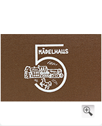 Heißfolienprägung vom Logo Fünfmädelhaus