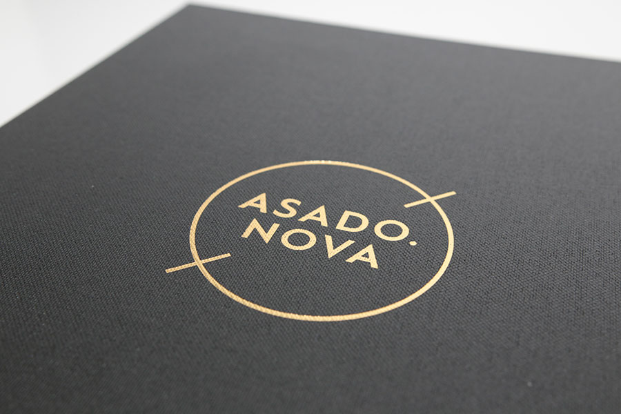ASADO NOVA Steakhaus mit Logo