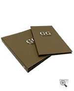 Speisekarte und Rechnungsmappe