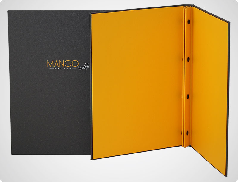 Speisekarten Serie Mango DIN A4