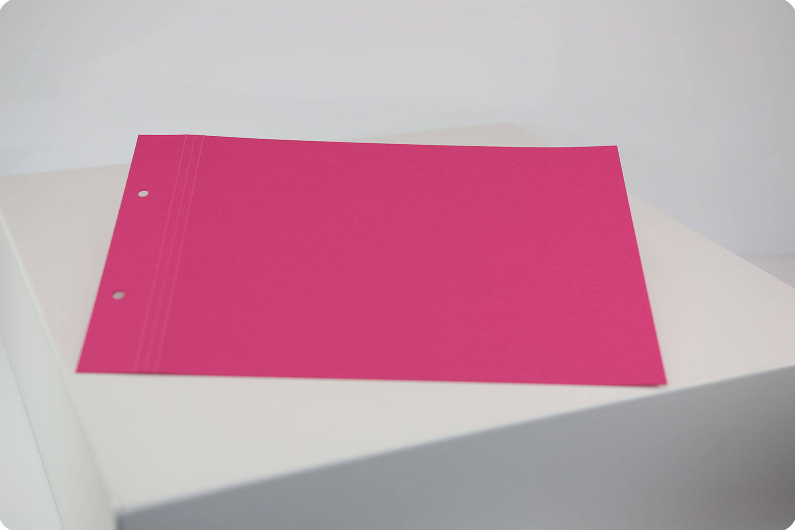 Einleger A5 quer fucsia