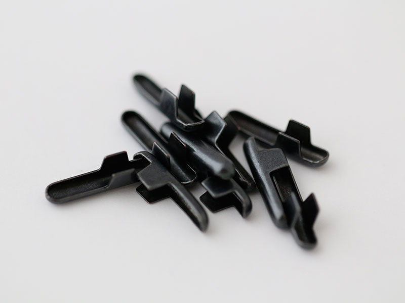 Gummikordeln in Splint-Verschluss schwarz
