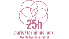 Logo 25hours Hotel Paris Terminus Nord