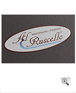 Al Ruscello mit Logo