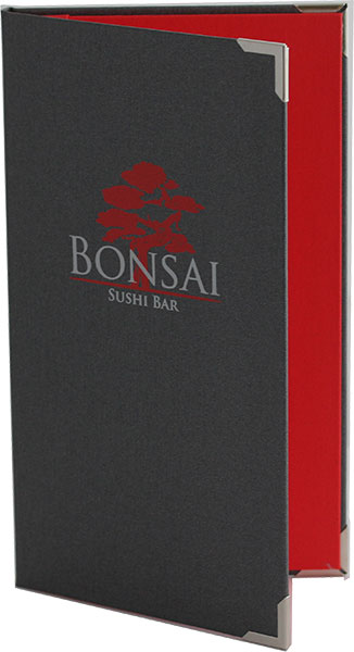 Bonsai - Sushi Bar mit Rechnungsmappen