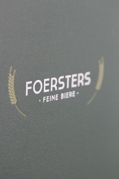 FOERSTERS FEINE BIERE mit Logo