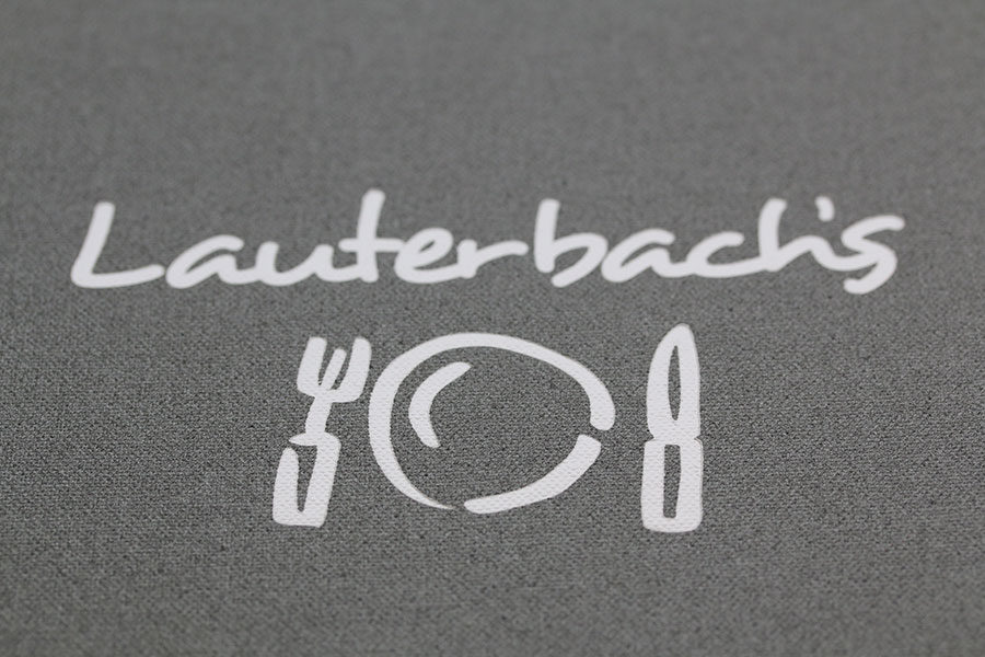 Katja Lauterbach's Restaurant mit Logo