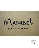Marasol – Café und Restaurant mit Logo