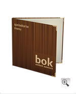 bok Restaurant mit Buchschrauben