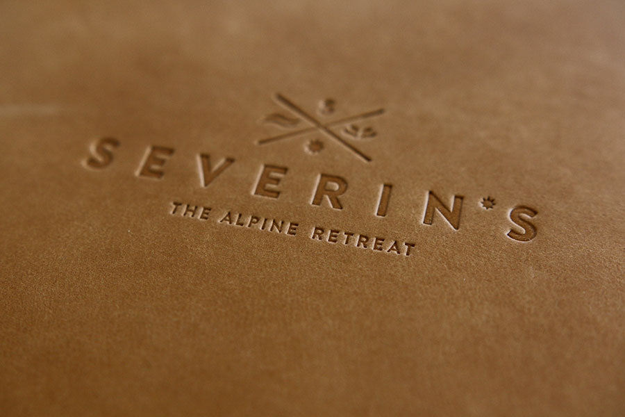 SEVERIN*S - THE ALPINE RETREAT mit Logo